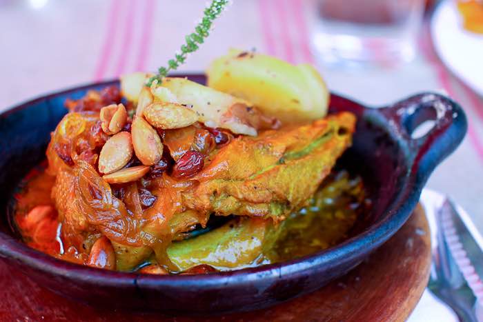 Chicken tagine 