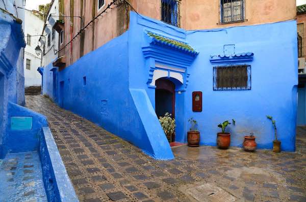 Riad entrance