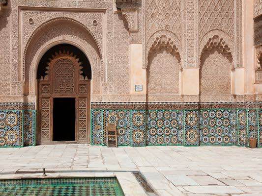 Madrasa Ben Youssef courtyard