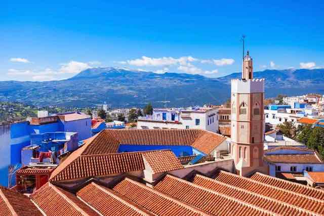 Chefchaouen from the roof